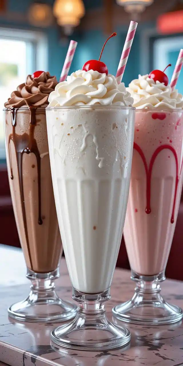 Milkshake Çeşitleri