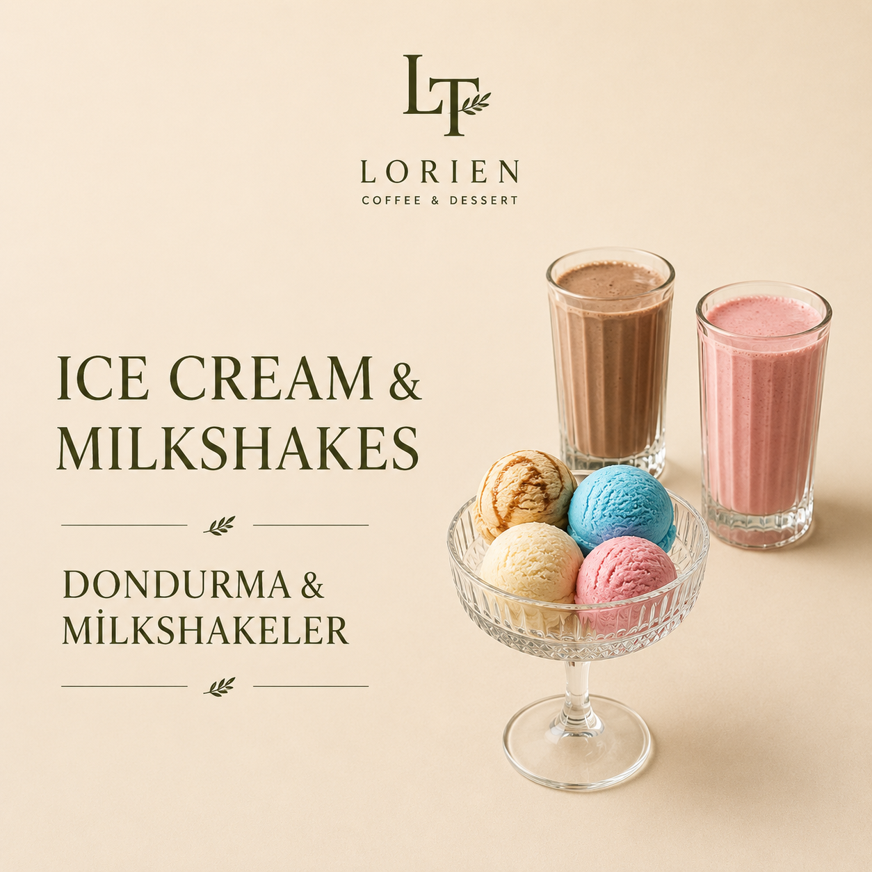 DONDURMA & MILKSHAKE