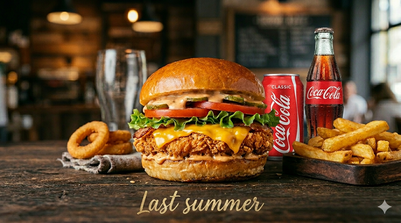 Tavuk Burger Menü