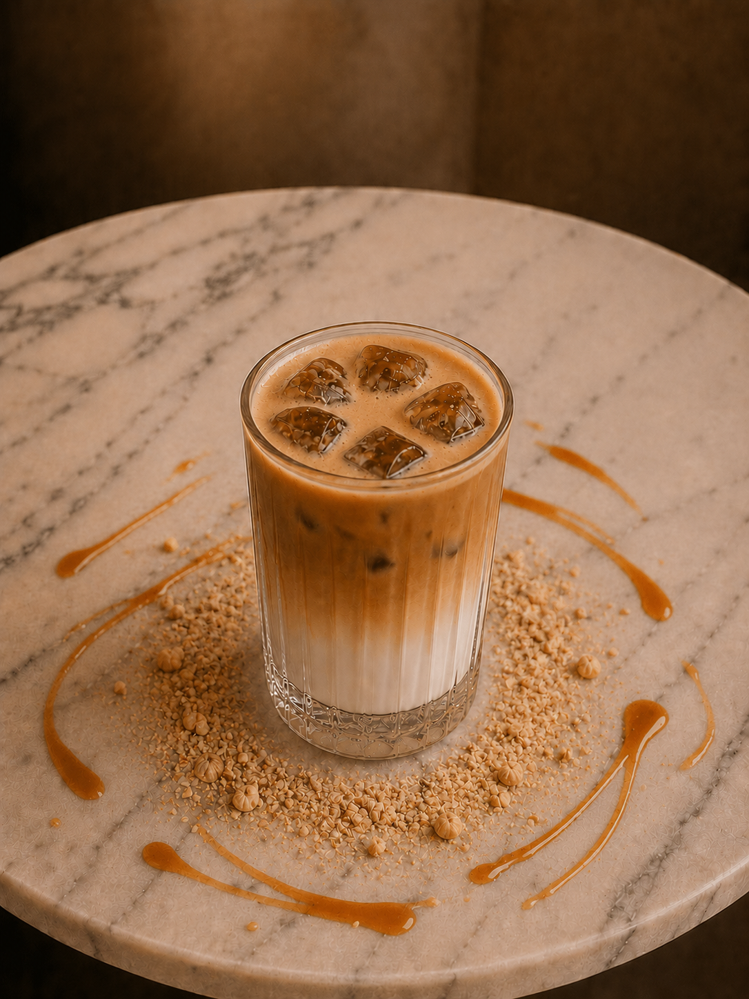Ice Toffee Nut Latte